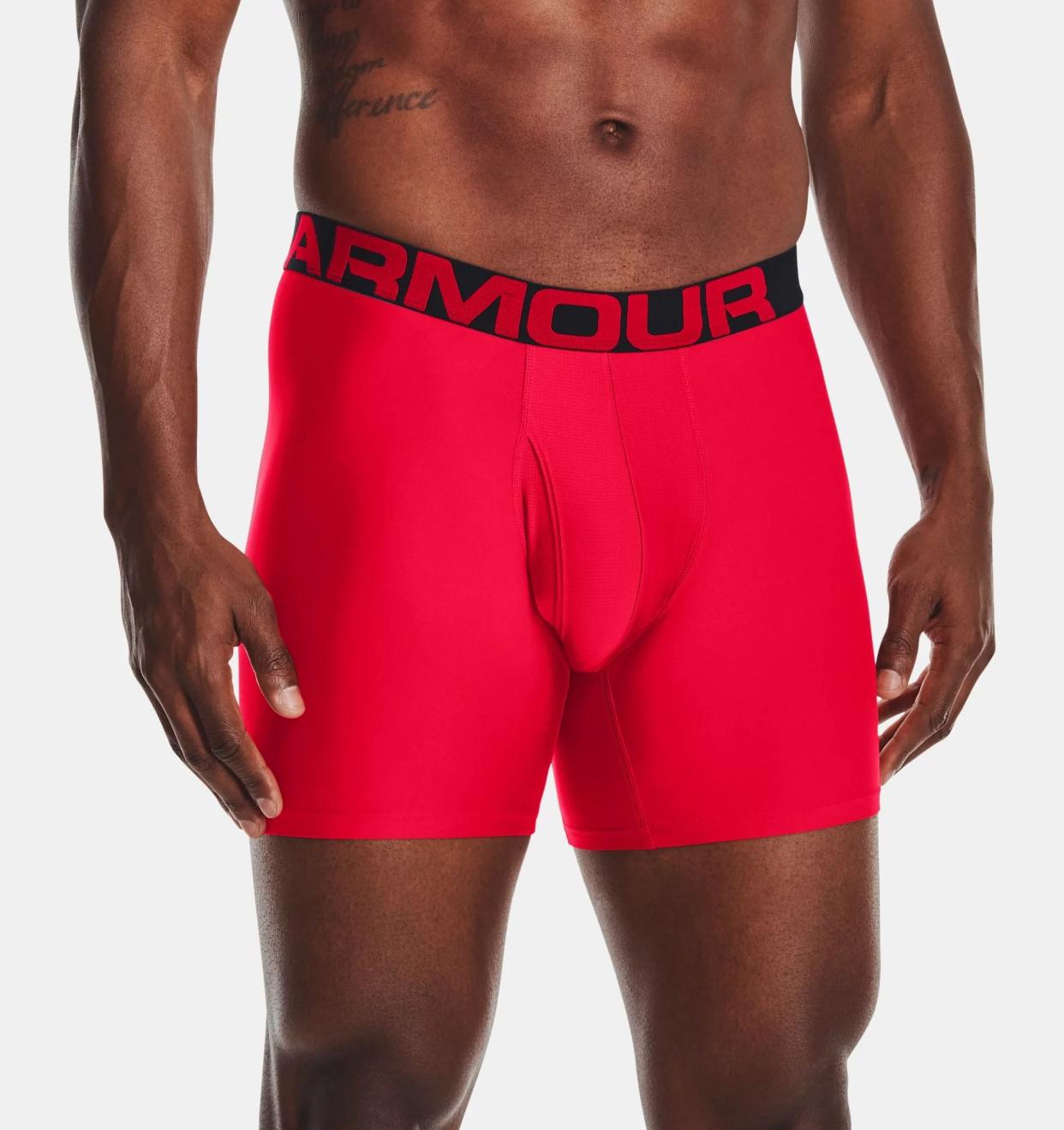 <p><a href="https://go.redirectingat.com?id=74968X1596630&url=https%3A%2F%2Fwww.underarmour.com%2Fen-us%2Fp%2Funderwear%2Fmens_ua_tech_6_boxerjock_%25E2%2580%2593_2-pack%2F1363619.html&sref=https%3A%2F%2Fwww.menshealth.com%2Fstyle%2Fg19546347%2Fthe-best-mens-underwear%2F" rel="nofollow noopener" target="_blank" data-ylk="slk:Shop Now;elm:context_link;itc:0;sec:content-canvas" class="link rapid-noclick-resp">Shop Now</a></p><p>UA Tech™ 6" Boxerjock® – 2-Pack</p><p>underarmour.com</p><p>$35.00</p><span class="copyright">Under Armour</span>