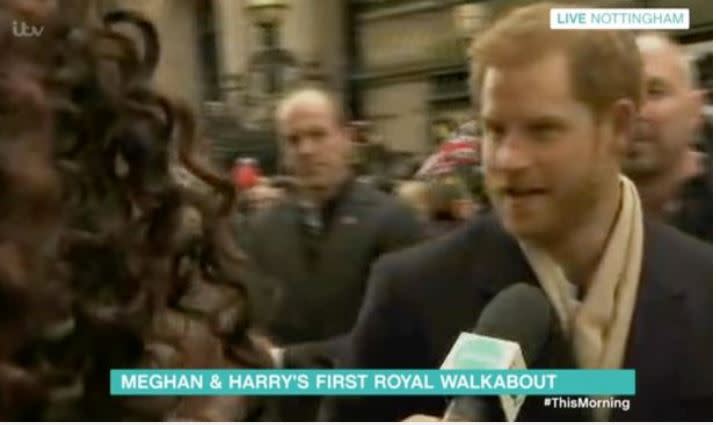 Prince Harry swerves Alison Hammond