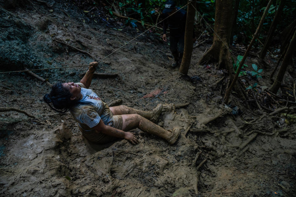 Miles de venezolanos se han atrevido a cruzar a pie el tramo más peligroso del camino hacia EEUU donde esperan encontrar un futuro mejor para sus hijos