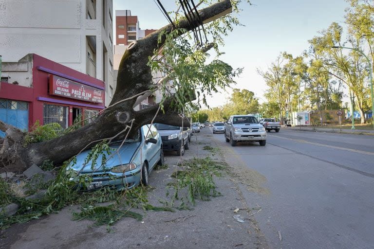 Temporal en Bahia Blanca. 17/12/23
