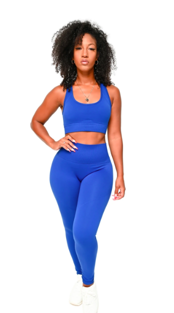 5) Shavo Seamless Set - Royal Blue