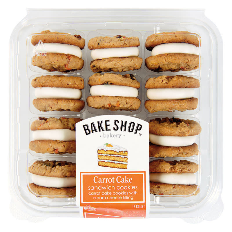 Bake Shop Carrot Cake Sandwich Cookies<p>Aldi</p>