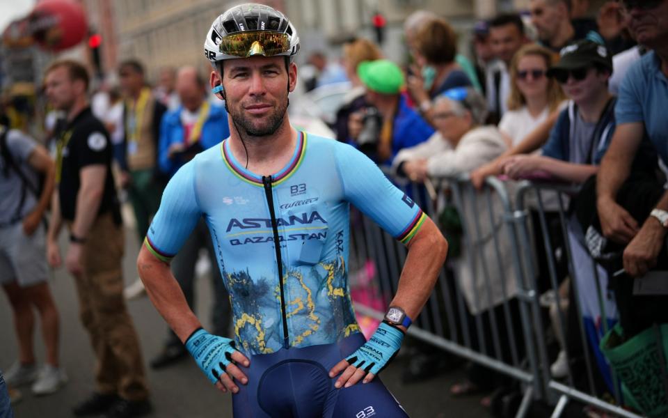 Mark Cavendish before stage six