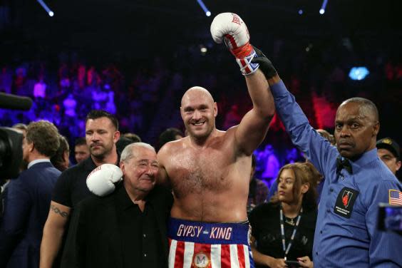 Bob Arum with Tyson Fury (Getty)