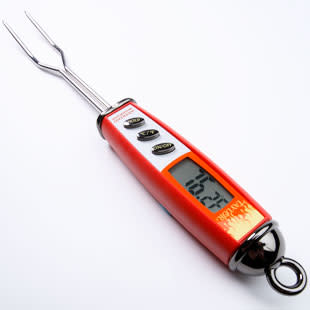 <b>9. Use a Thermometer</b> <p> The best way to know if protein is fully cooked is to check its internal temperature with an instant-read thermometer. </p>