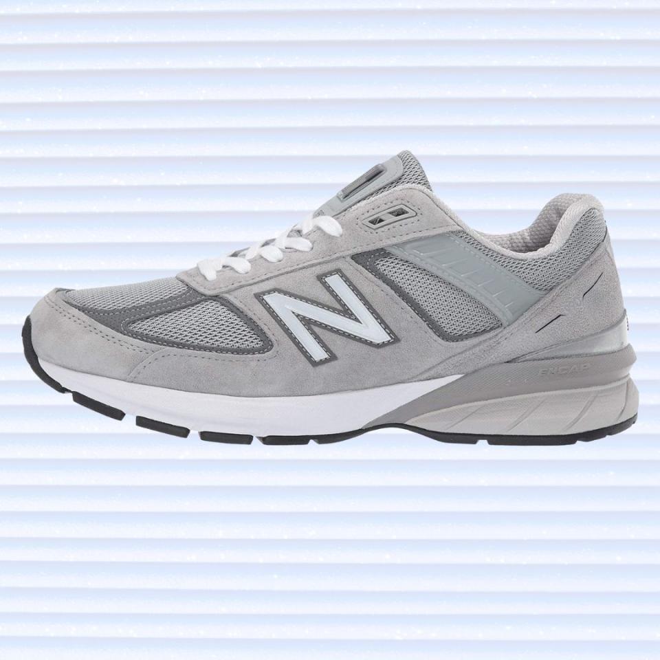 For a shoe that offers stability and supportive cushioning, look no further than this New Balance shoe recommended by Dr. Gary Evans, a podiatrist based in New York City. It has a breathable lining, durable rubber outsole and a footbed that provides proper cushioning and arch support. It comes in black, gray and navy and in women's sizes 5-13 and men's sizes 7-16. Promising review: 