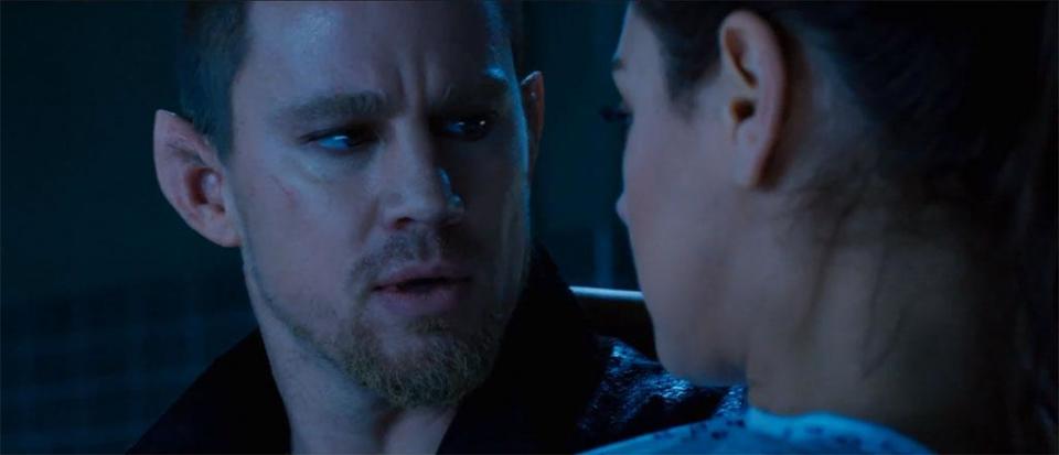 Channing Tatum and Mila Kunis in 'Jupiter Ascending'