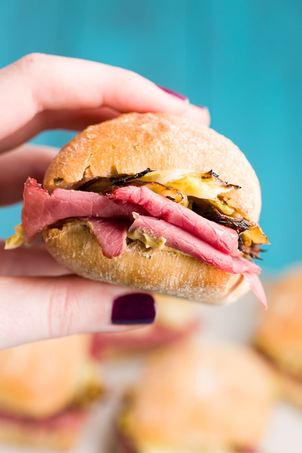 Corned Beef and Cabbage Sliders