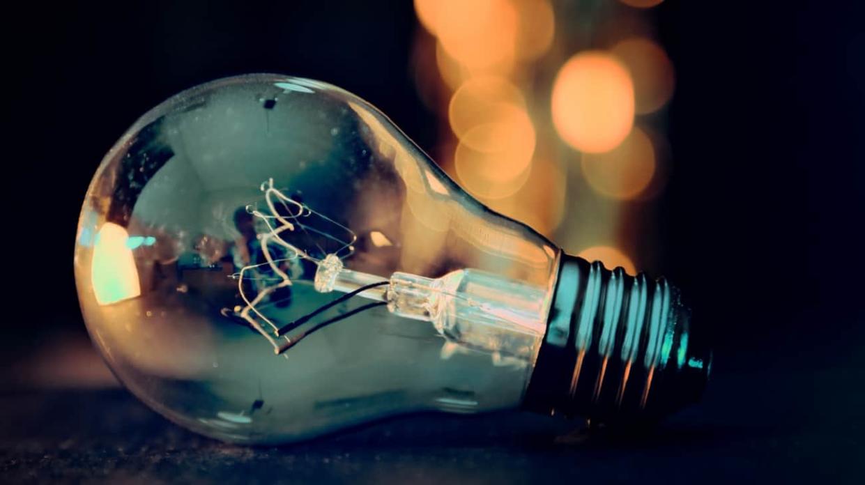 A light bulb. Photo: Pixabay