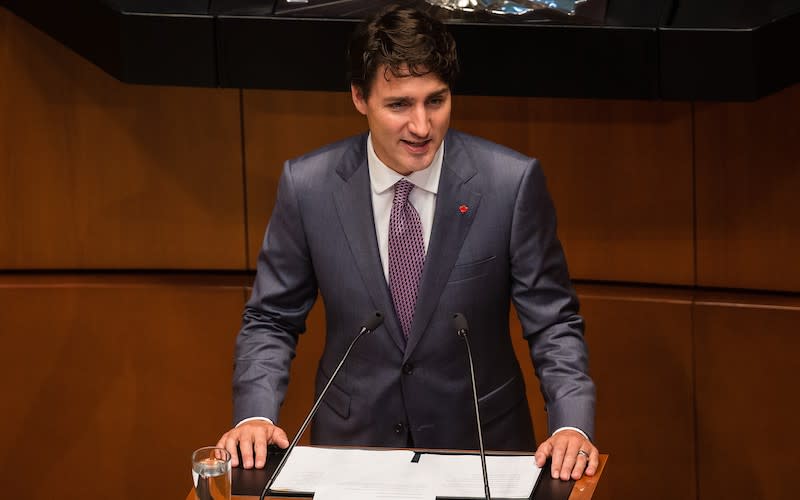 Justin Trudeau. Photo from Getty Images.