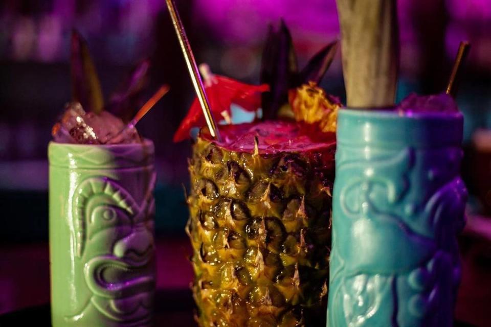 Devil’s Den specialized in cocktails with a tropical theme.