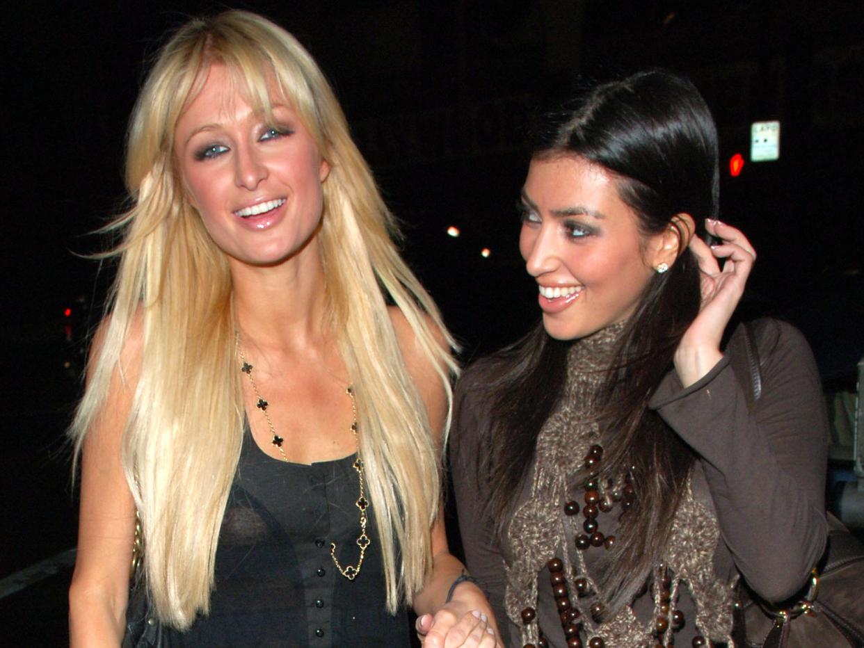 paris hilton and kim kardashian