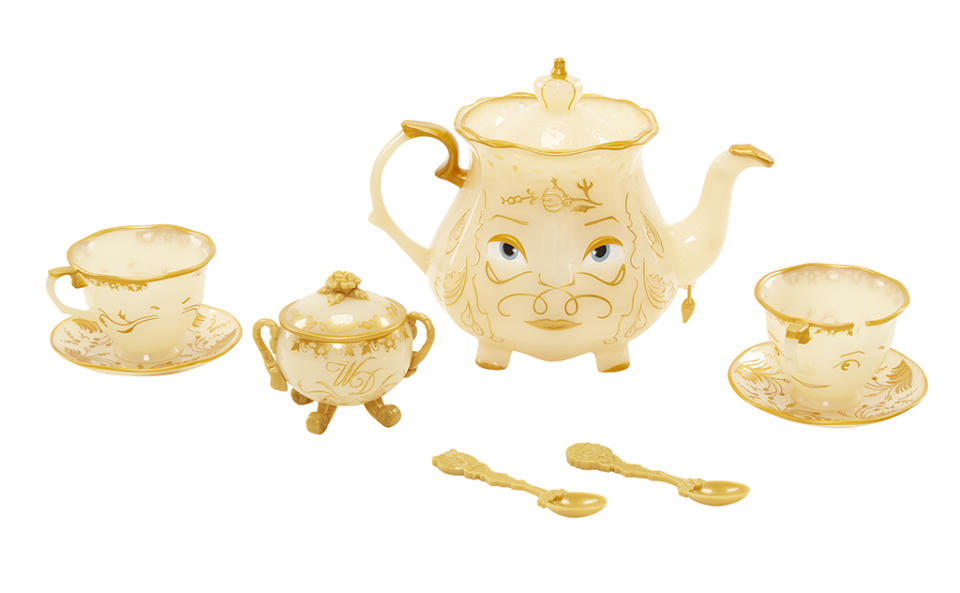 ‘Beauty and the Beast’ Enchanted Objects Tea Set