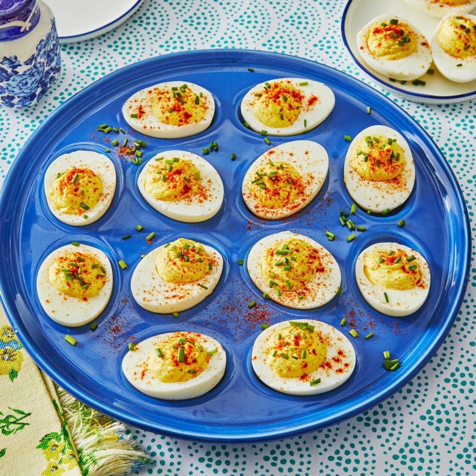easter lunch ideas deviled eggs