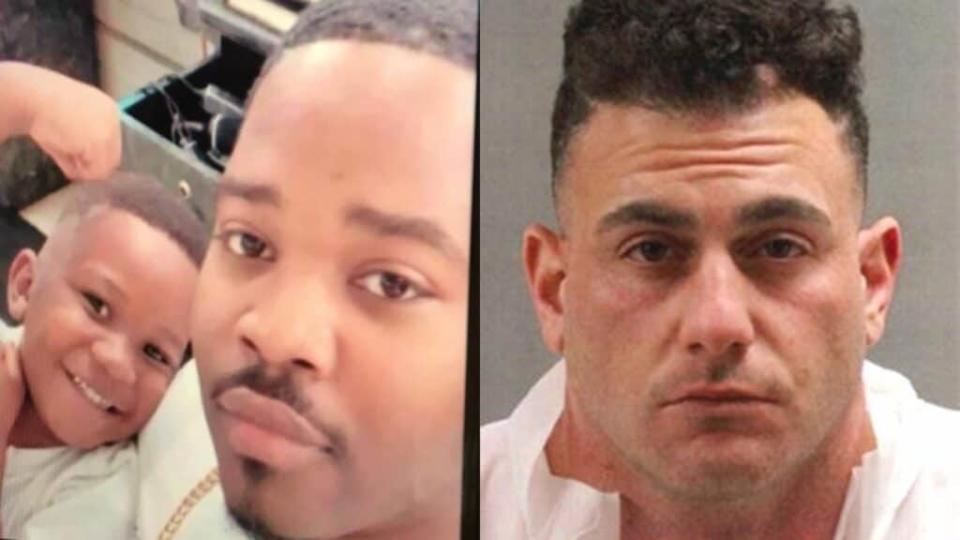 A falling-out over drug deals reportedly led to the slayings of Tukoyo Moore and his son, Tai’raz (left), allegedly at the hands of Nicholas Raad Bahri (right).