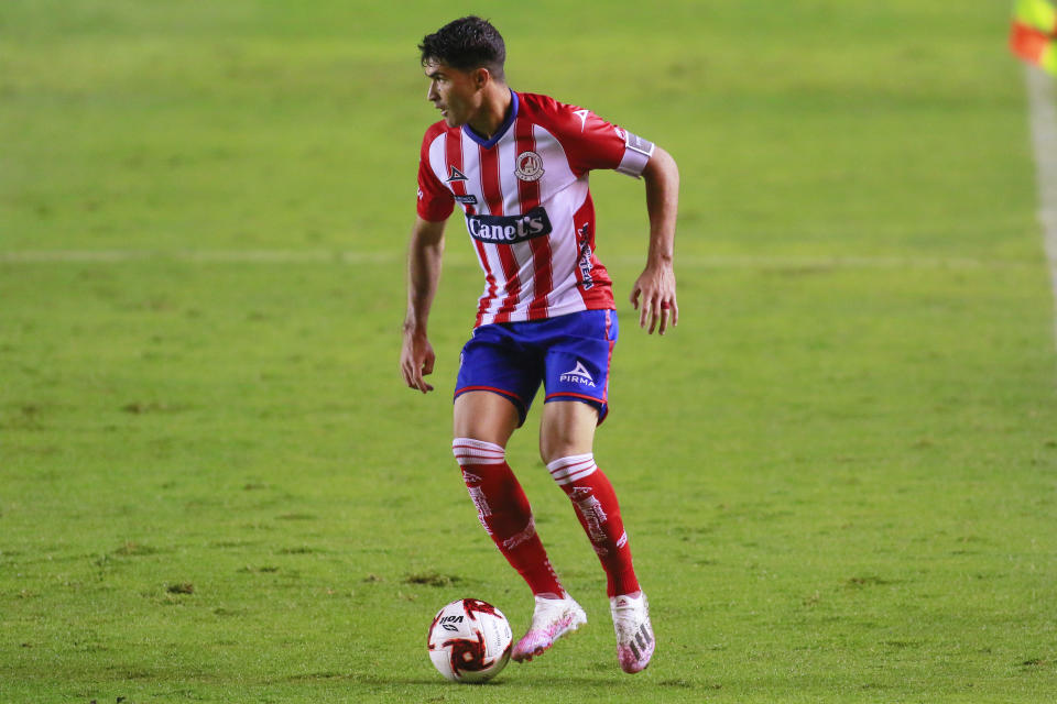 Durante su etapa con San Luis, Nico Ibáñez fue el futbolista más importante del equipo (Foto por Cesar Gomez/Jam Media/Getty Images)