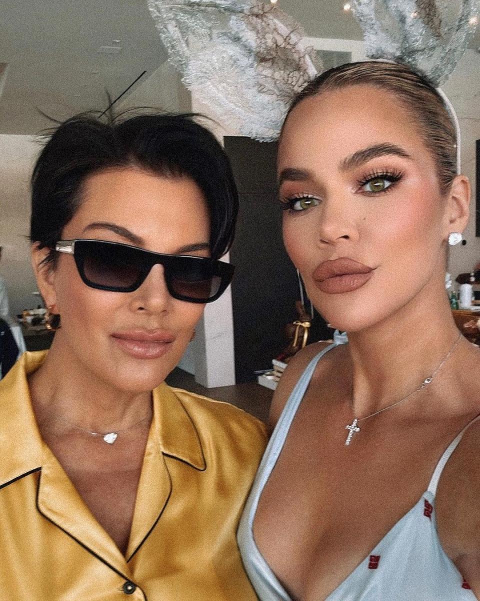Khloe Kardashian and Kris Jenner Slammed For Their ‘Scary’ Filters: See Photos