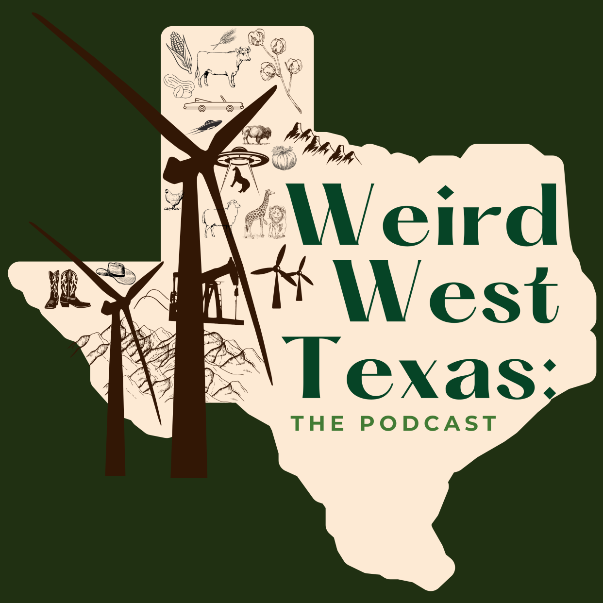 Weird West Texas: The Podcast explores some of the most odd, eccentric and, sometimes, just plain weird things in our region.
