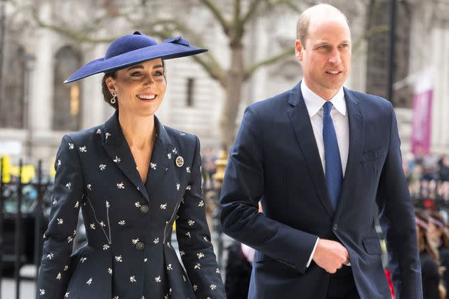 Samir Hussein/WireImage Kate Middleton and Prince William in March 2023