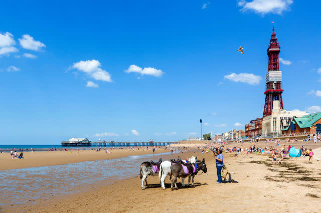 Blackpool - British beach blacklisted by EU for donkey faeces and sewage