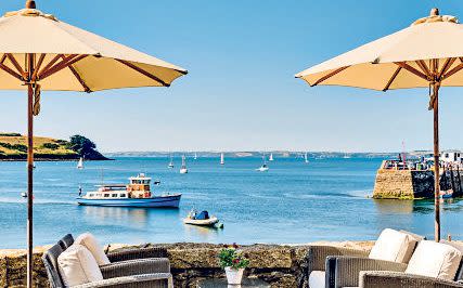 The terrace at The Idle Rocks is a brilliant place to stop by and have lunch with a sea view - The Idle Rocks 