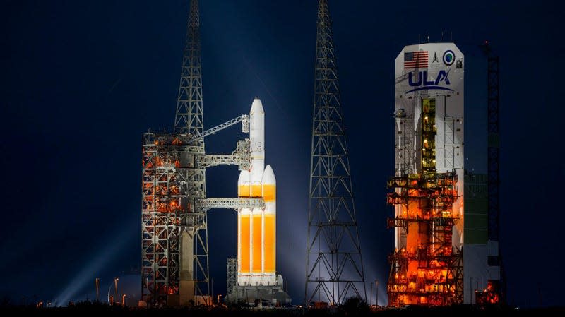 ULA’s Delta IV Heavy on its launchpad at Cape Canaveral Space Force Station in Florida. - Photo: C&J Images