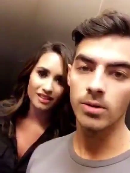 Demi Lovato & Joe Jonas