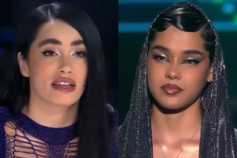 Lali tuvo varios cruces con la participante Ayelén Alonso, quien esta semana se consagró como ganadora de Factor X (Foto: Captura de video)