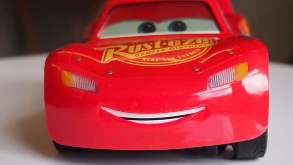 The Ultimate Lightning McQueen can talk.