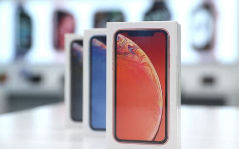 iPhone XR black friday deal on sale in boxes - Credit: Tass