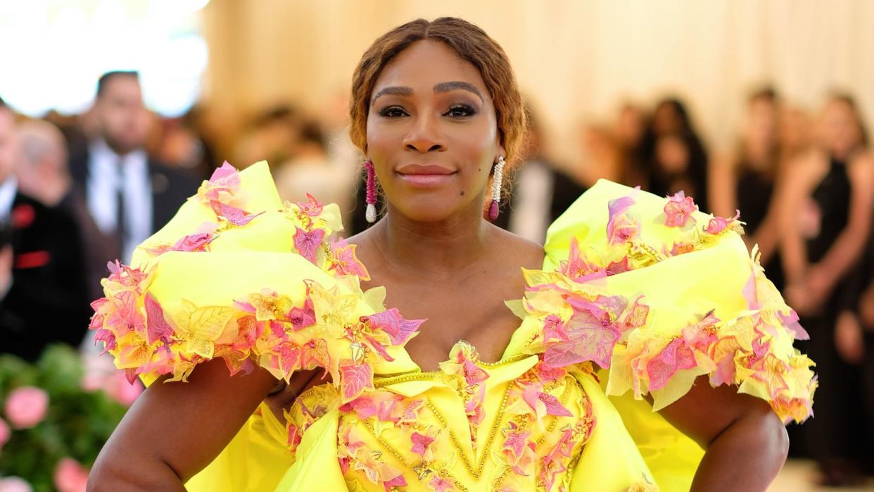  serena williams at the 2019 notes on camp met gala 