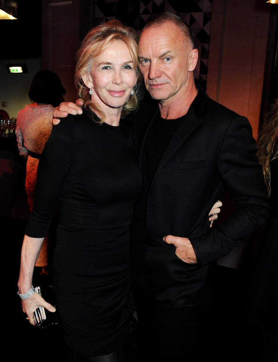 Trudie Styler and Sting