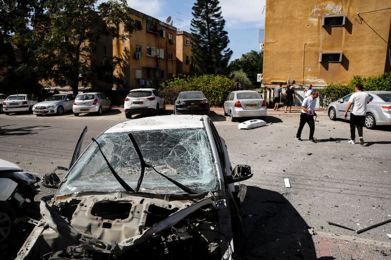 Rocket barrages launched towards Israel from Gaza