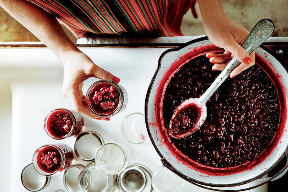 Raspberry-Rose Jam