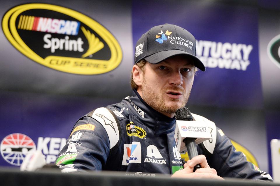 Junior missed two races in 2012 because of concussions (Getty). 