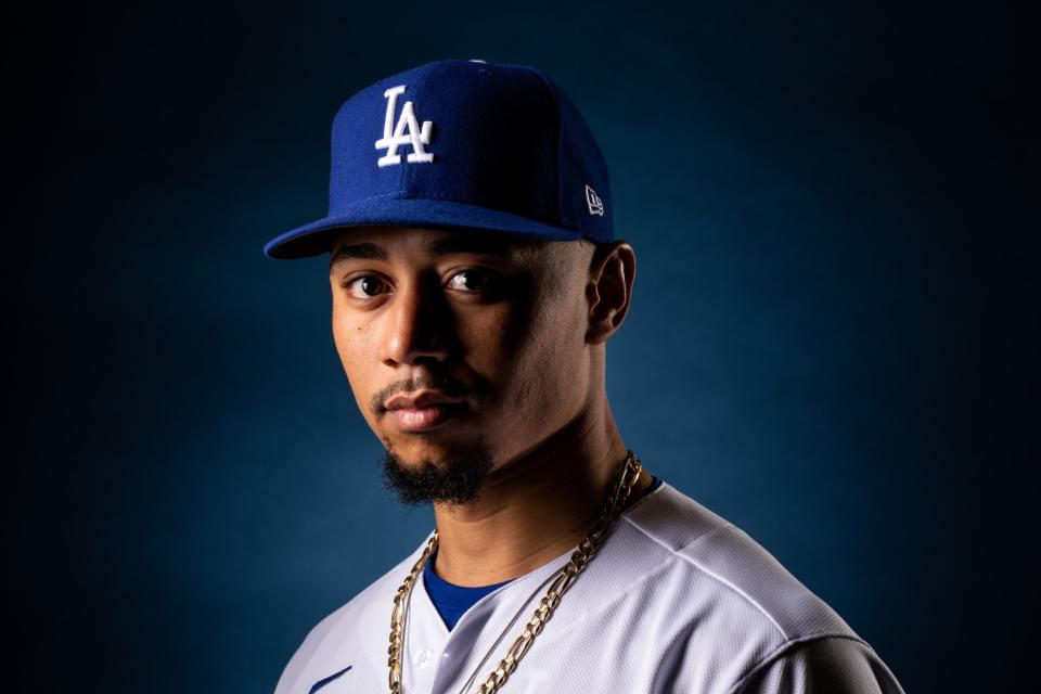 Dodgers outfielder Mookie Betts.