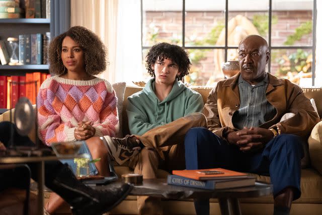 Kerry Washington, Faly Rakotohavana and Delroy Lindo.