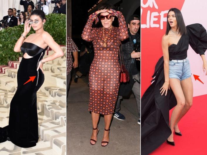 The Kardashians have dealt with their fair of fashion faux pas over the years.