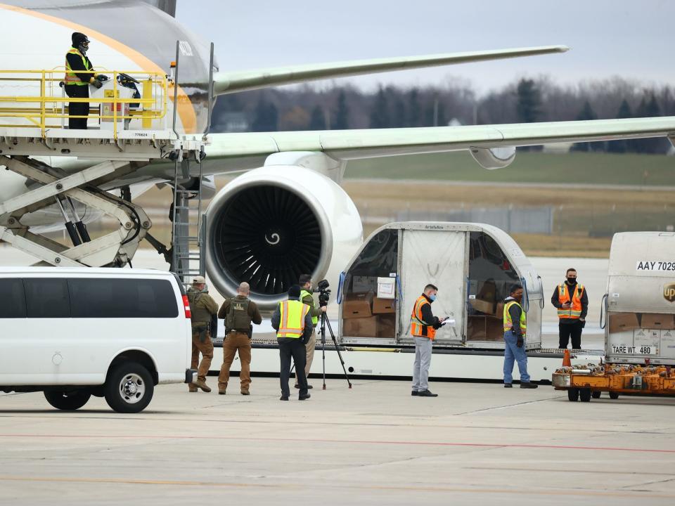 Pfizer Vaccine Transport