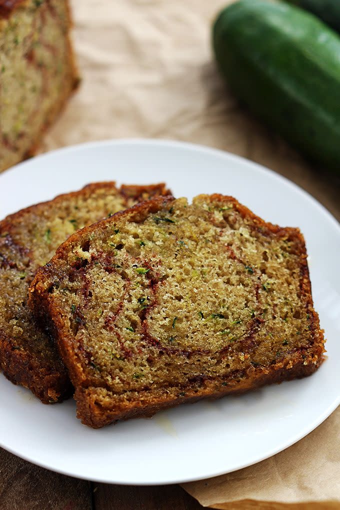 Cinnamon Swirl Zucchini Bread