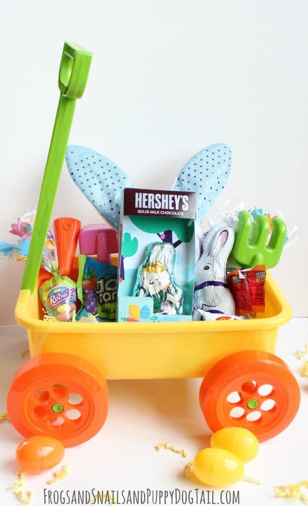 Garden Wagon Easter Basket