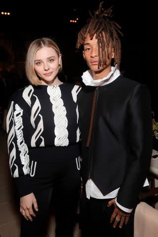 <p>Emma McIntyre/Getty</p> Chloe Grace Moretz and Jaden Smith