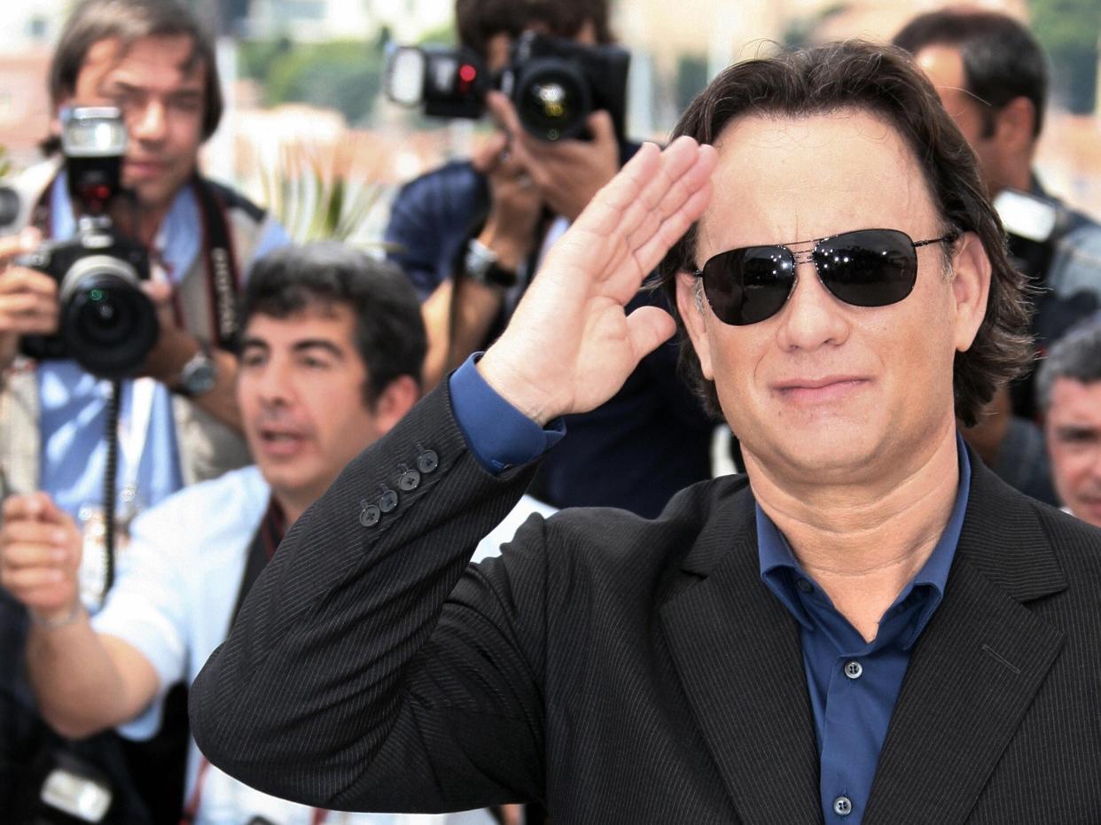 Tom Hanks promoting The Da Vinci Code at the 59th edition of the Cannes Film Festival in 2006 (AFP/Getty)