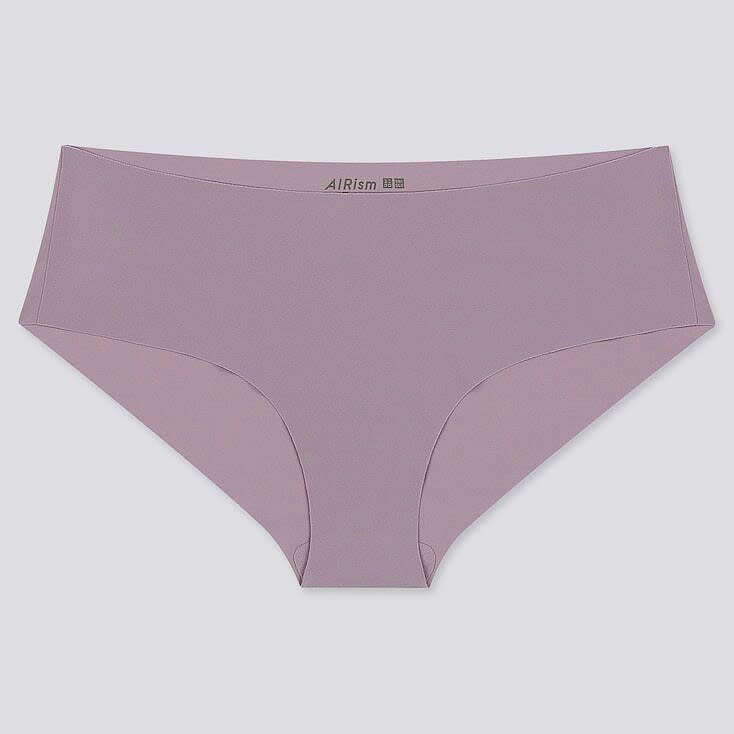 <p>With seamless, utilitarian design, these breathable bottoms are undetectable under clothes. </p> <p><strong>Buy</strong> It! Hiphuggers, $8; <a href="https://www.uniqlo.com/us/en/women-airism-ultra-seamless-hiphugger-423049.html?dwvar_423049_color=COL11#start=1&cgid=women-intimates" rel="nofollow noopener" target="_blank" data-ylk="slk:uniqlo.com;elm:context_link;itc:0;sec:content-canvas" class="link ">uniqlo.com</a></p>