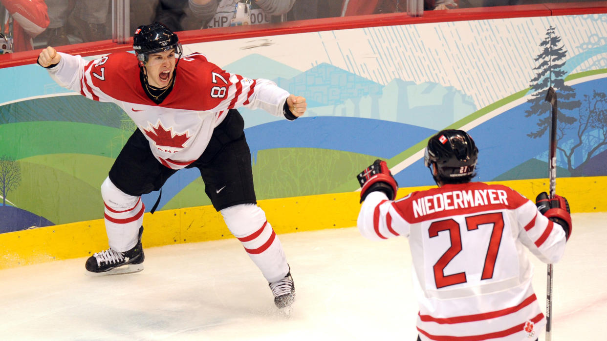 It's been 10 years since Sidney Crosby scored the most important goal in Canadian hockey history. (YURI KADOBNOV/AFP via Getty Images)