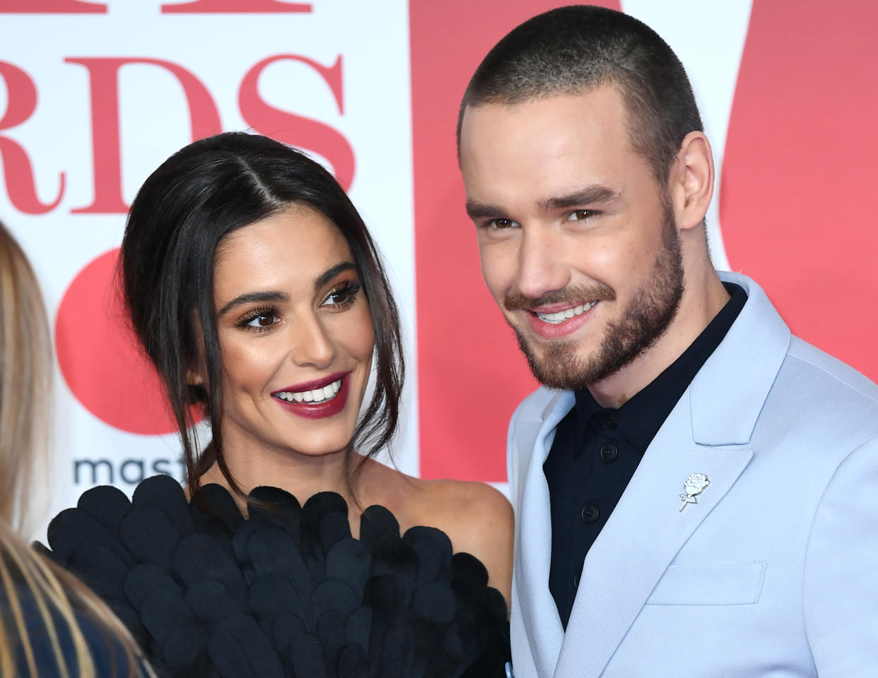 Cheryl and Liam Payne attending the Brit Awards at the O2 Arena, London. Photo credit should read: Doug Peters/EMPICS Entertainment EDITORIAL USE ONLY