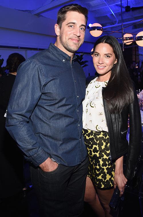 Aaron Rodgers & Olivia Munn