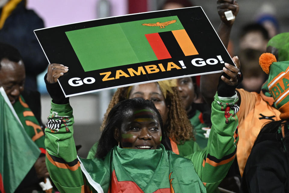 La participación de Zambia en el Mundial Femenil generó gran expectativa en el país. (AP Photo/Andrew Cornaga)