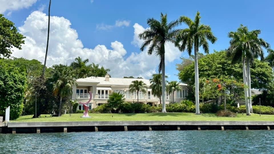 David Chen kayaked at Oleta River State Park near Indian Creek Village in South Florida on May 27. Indian Creek is home to celebrities like Tom Brady, Jared Kushner and Ivanka Trump, and singer Julio Iglesias. The ultra luxe neighborhood is known as “Billionaire Bunker.”