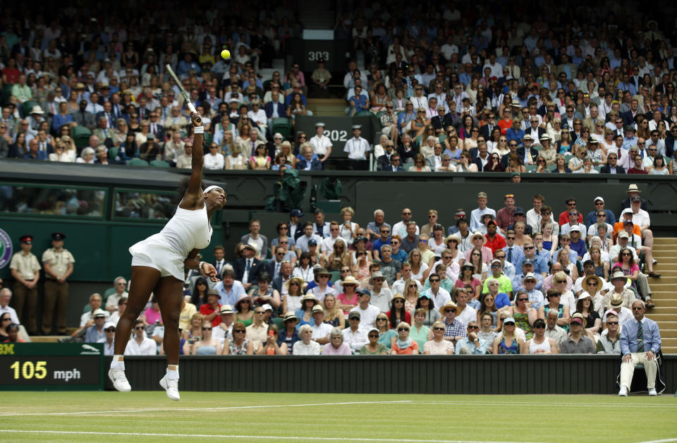 APTOPIX Britain Wimbledon Tennis